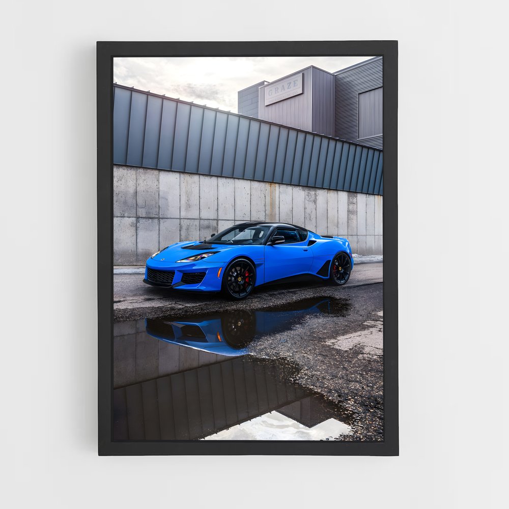 Poster Evora Sportive – affiche Lotus (vue 2)